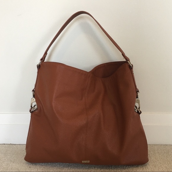 Jewell by Thirty-One Tote Cognac Woods Pebble - Picture 2 of 10